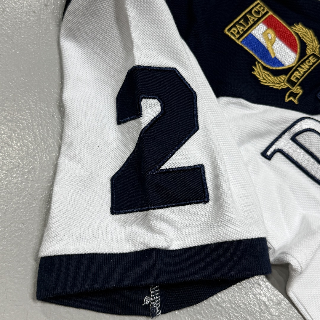 Ralph Lauren Pa Geezer Polo "White Navy" Short Sleeves - Image 8
