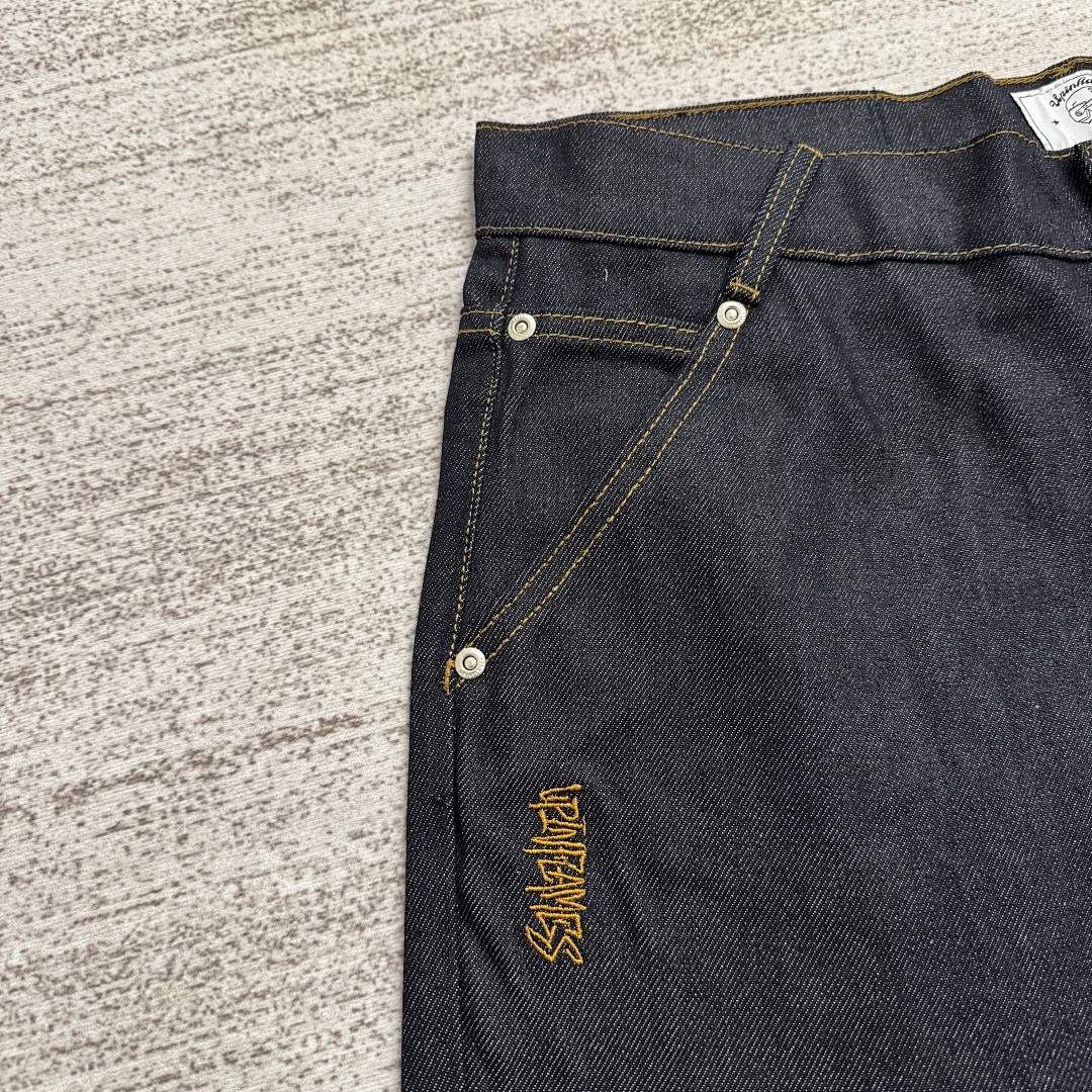 Up In Flames Baggy Jeans - Image 3