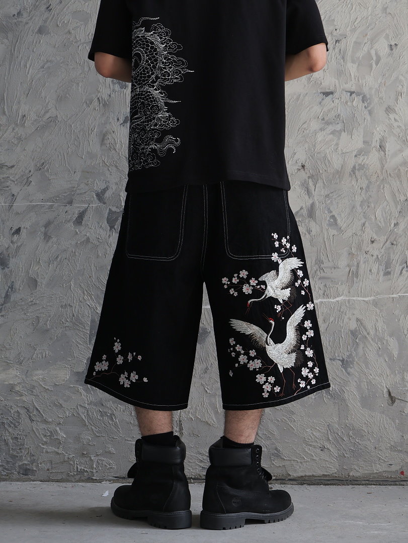 VRROCK VRK “Silver Crane” Baggy Jorts - Image 2