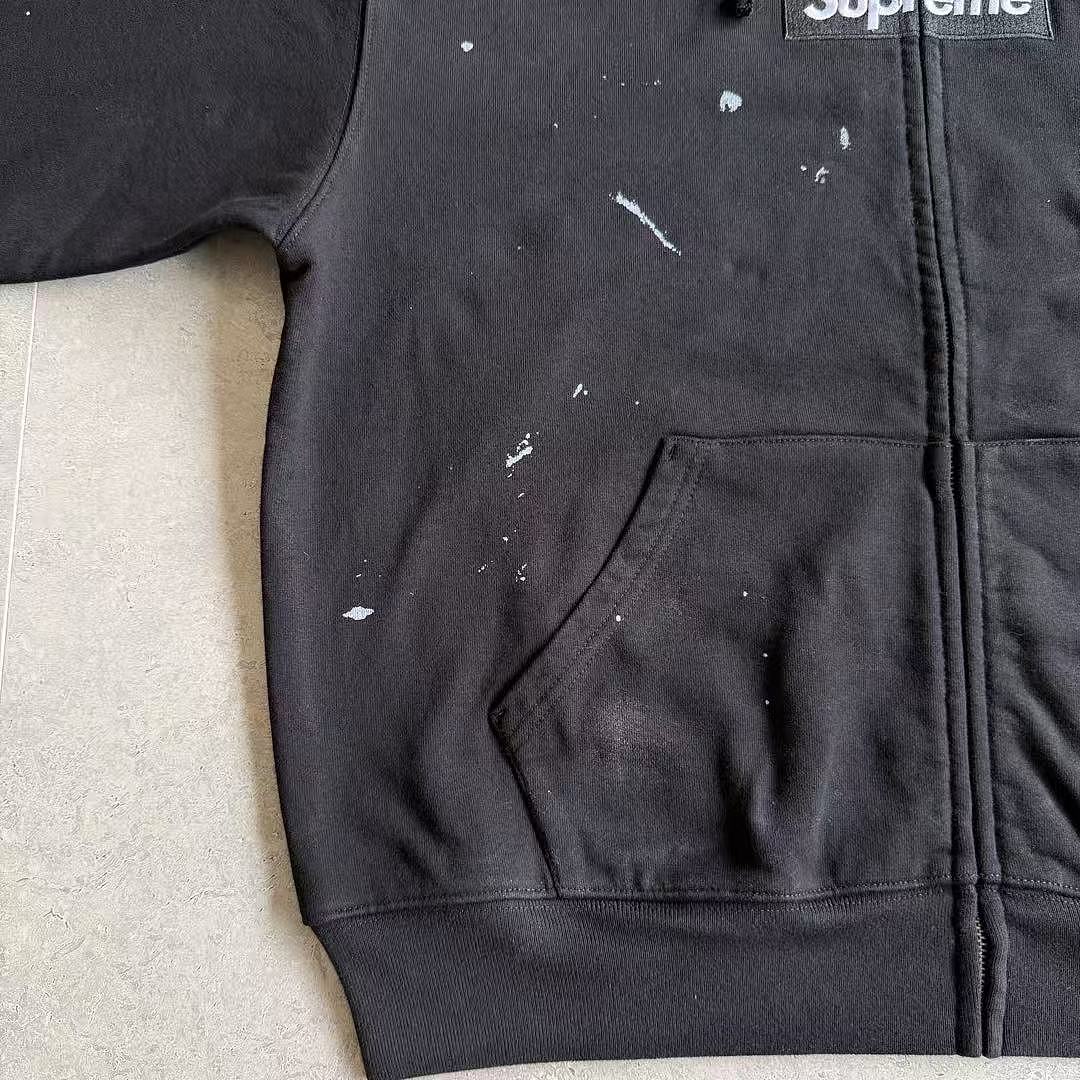 Supreme MM6 ZIP UP HOODIE BEST Black ! - Image 25