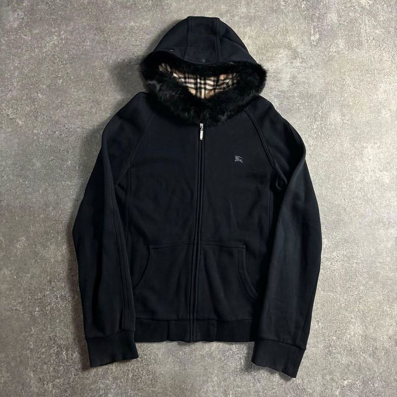 Burberry Japan Burberry Vintage Zip-Up (Black)