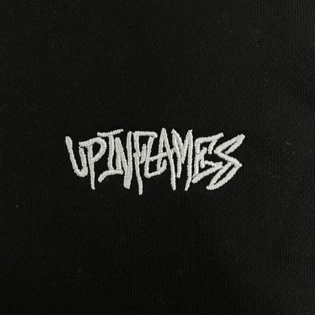 Up In Flames Black Hoodie Set - Image 37