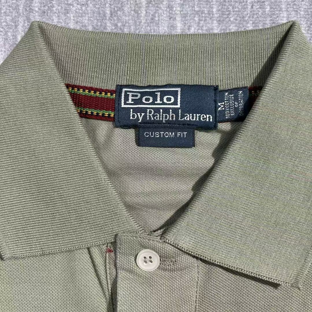 Ralph Lauren Greeen Polo Vintage Shirt - Image 4