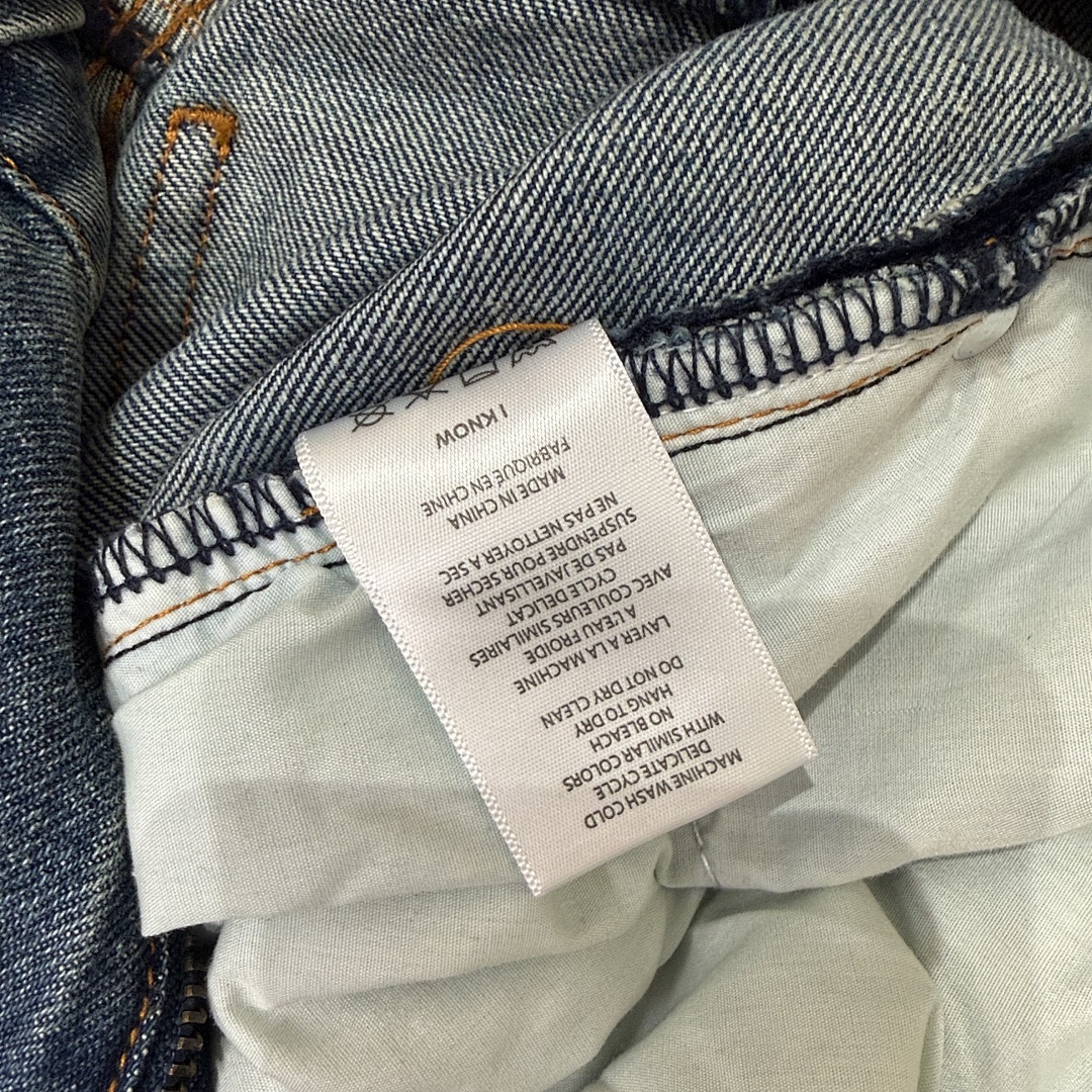 DIME BAGGY DENIM JEANS (KNOWTOMATIC BLUE) - Image 2