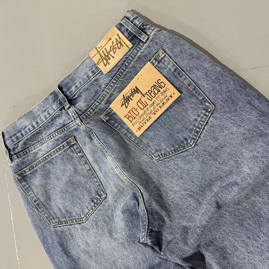Stussy New Classic Blue Denim Jeans - Image 16