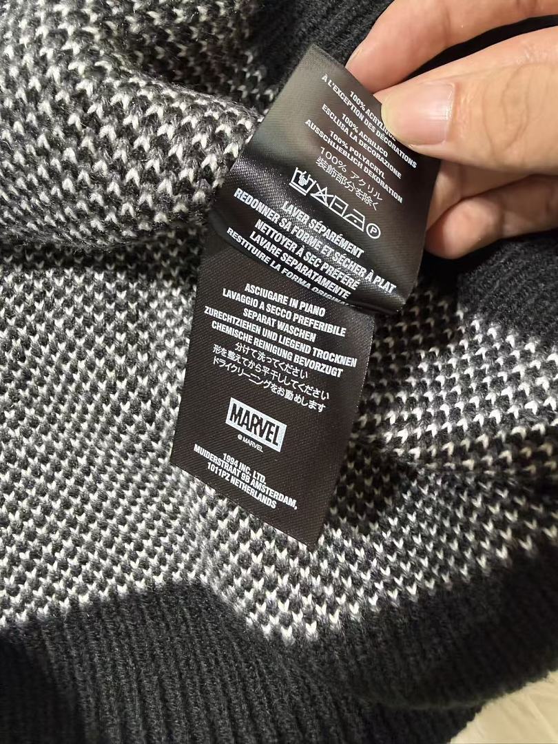 Supreme Spiderman Knit Sweater (Black) - Image 21