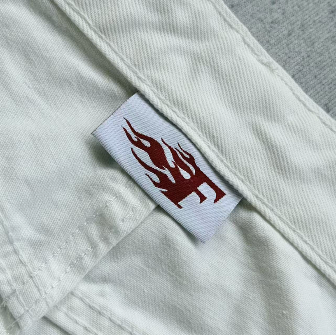 Firemade Fyredwrld Cream Selvedge Denim Jeans - Image 8