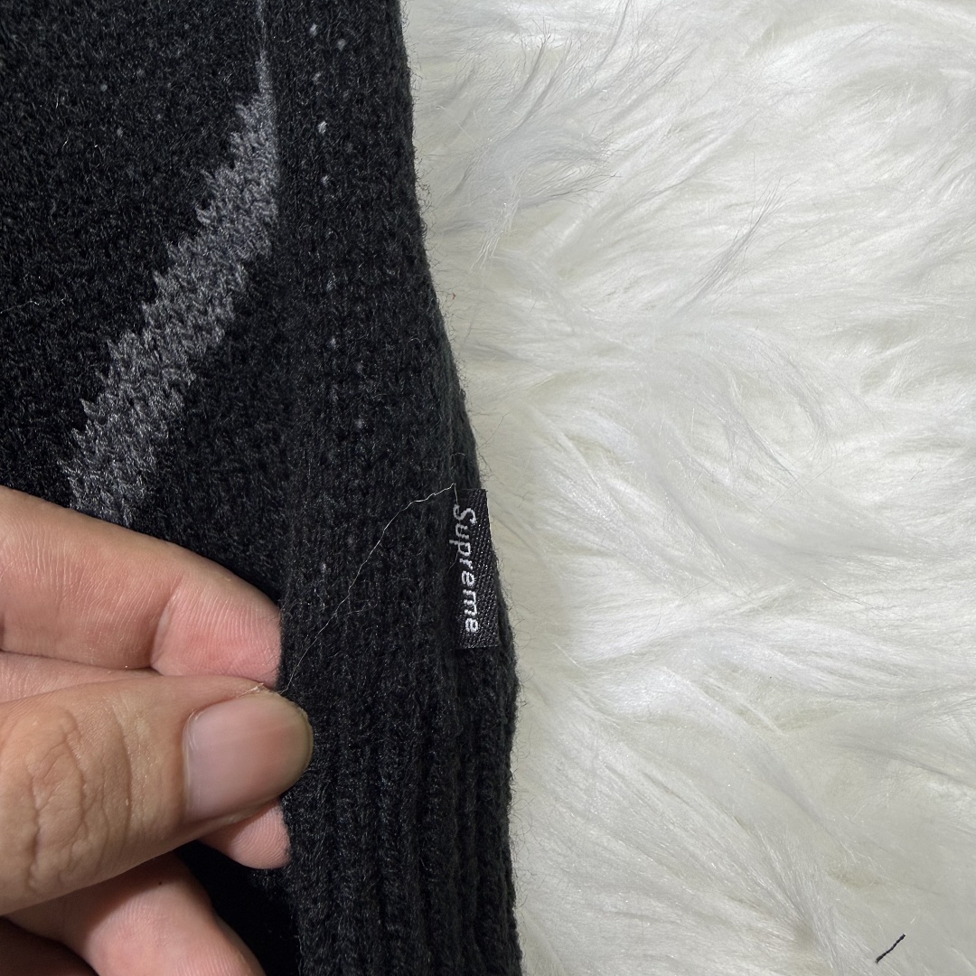 Supreme Spiderman Knit Sweater (Black) - Image 19