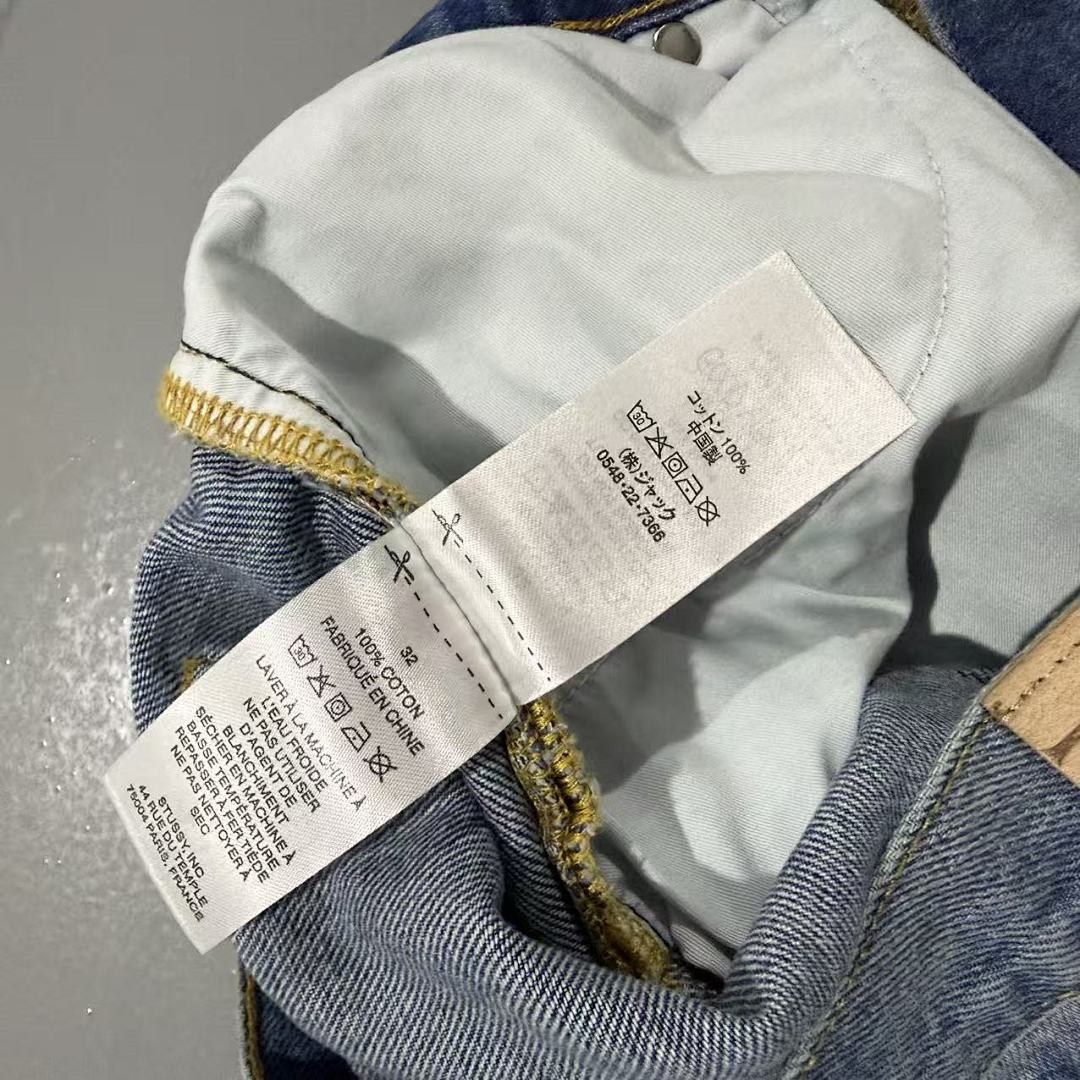 Stussy New Classic Blue Denim Jeans - Image 23