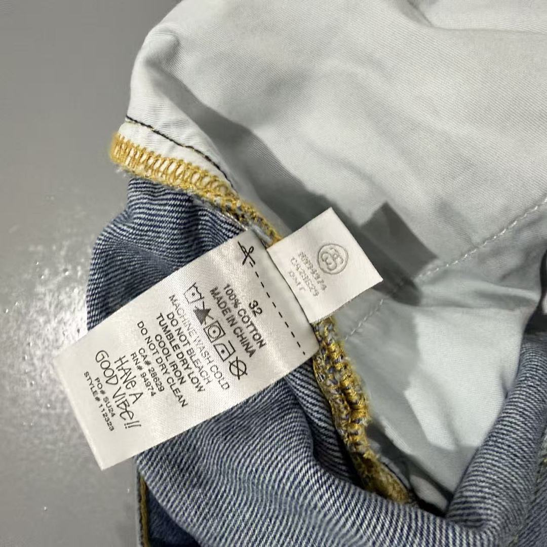 Stussy New Classic Blue Denim Jeans - Image 22