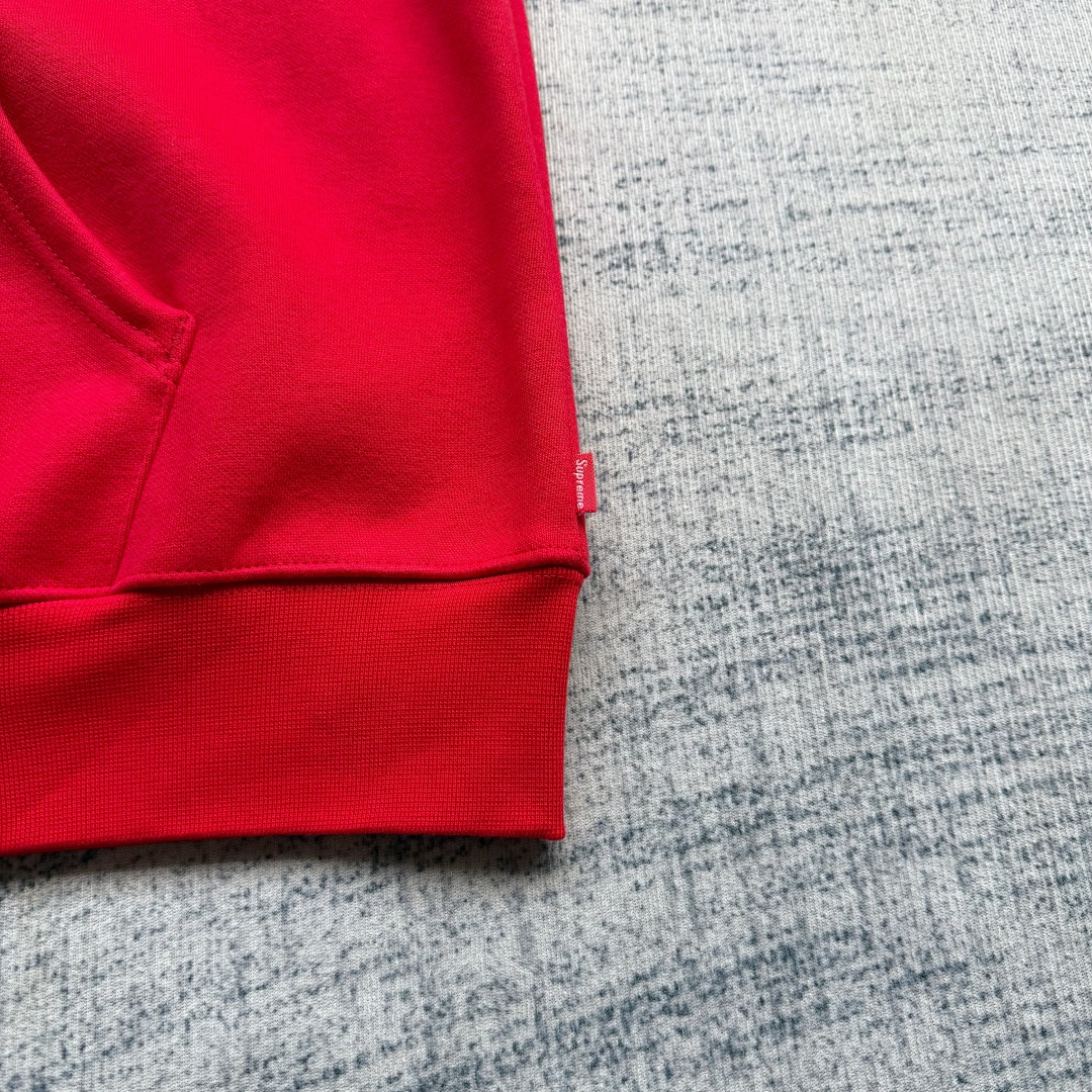 Supreme Bb Simon Zip Up Hoodie (Red) - Image 11
