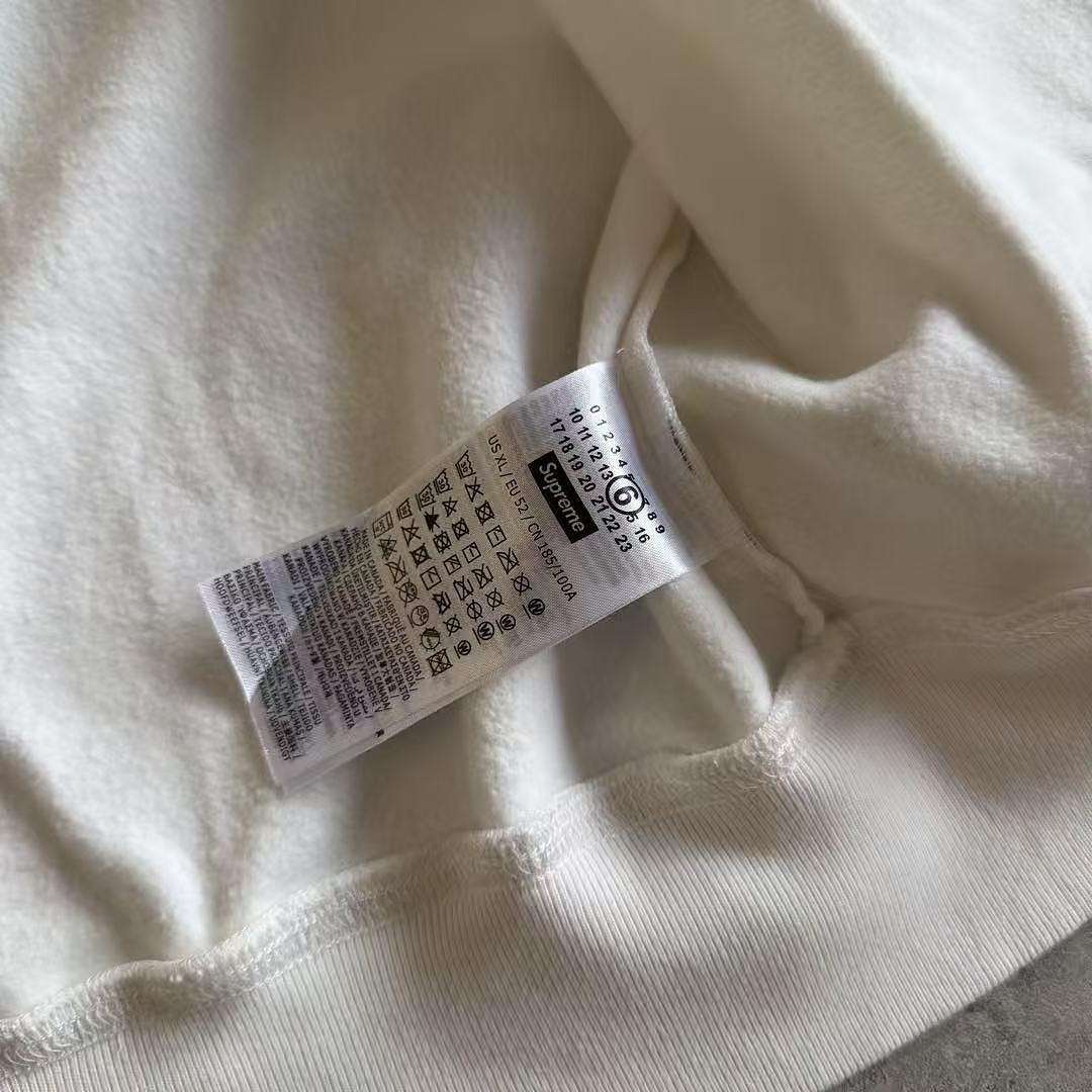 Supreme MM6 ZIP UP HOODIE BEST White ! - Image 28
