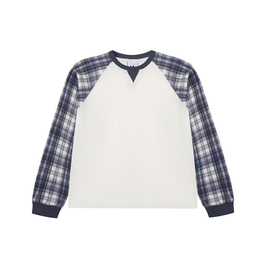 VRK WAFFLE LONG-SLEEVE (Light Blue) - Image 2