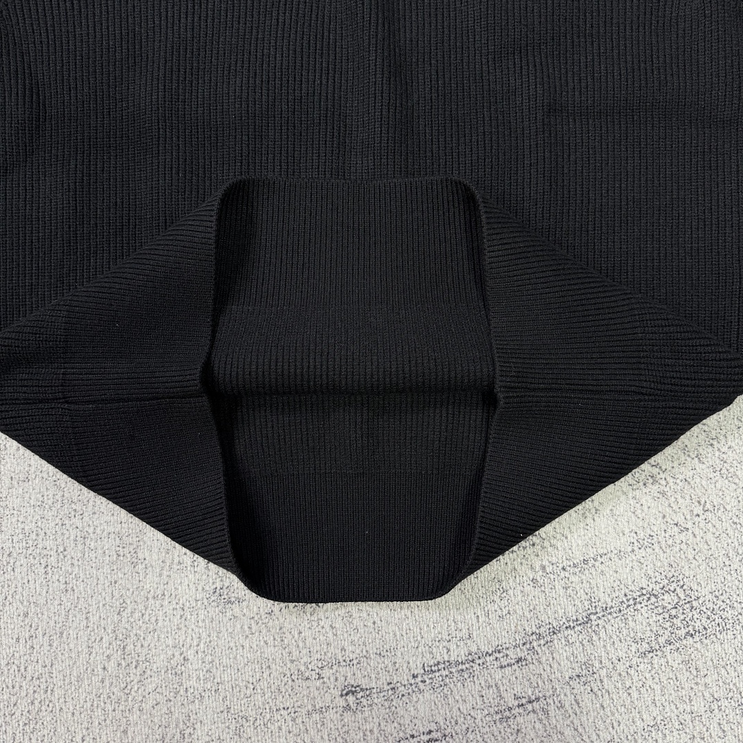 Maison Margiela Martin Margiela Black Wool Trucker Zip Sweater - Image 14