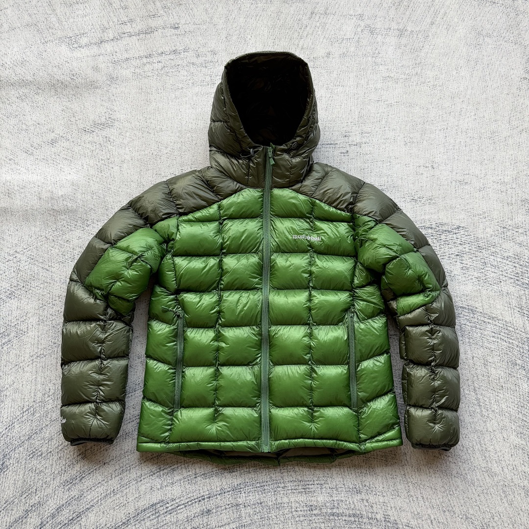 Montbell Green Puff Jacket - Image 4