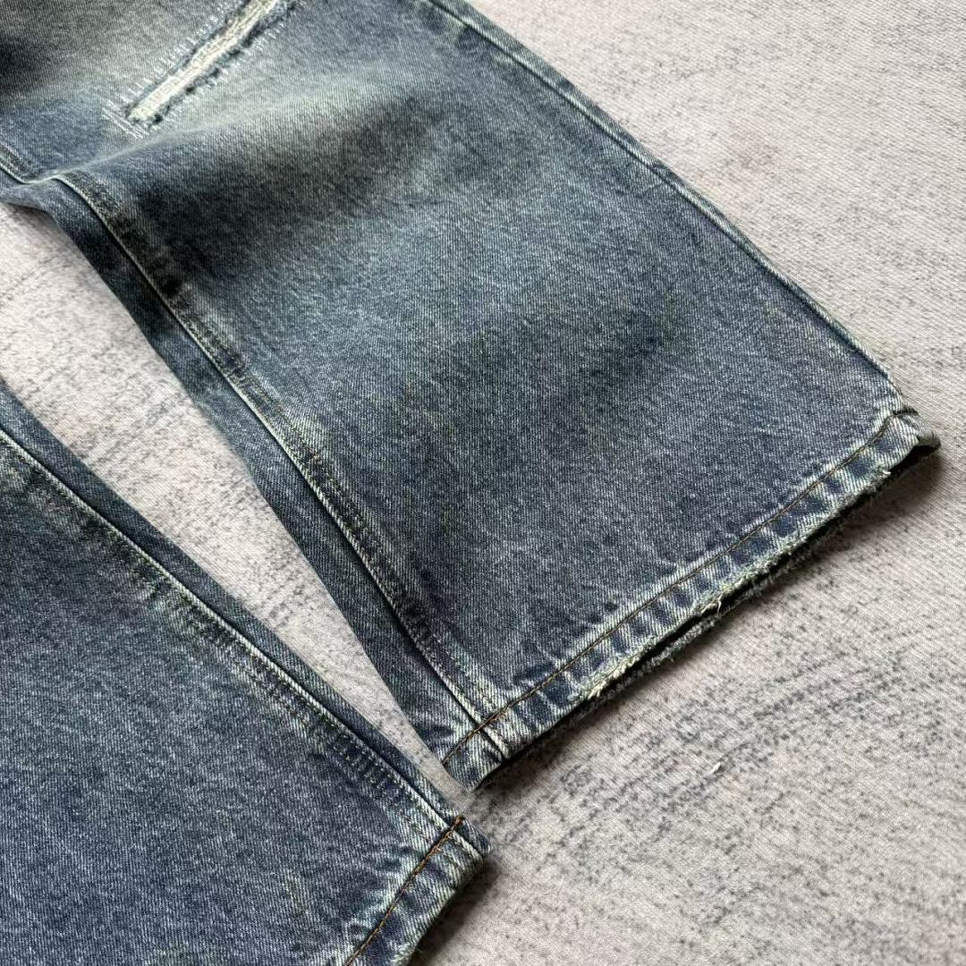 Firemade Fyredwrld Vintage Distressed Jeans | (Washed Blue) - Image 2