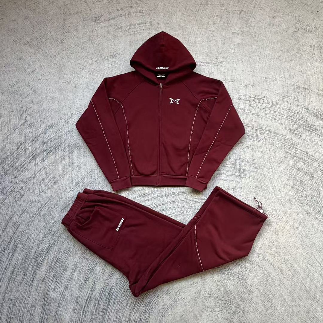 Mertra Piping Tracksuit (Red)