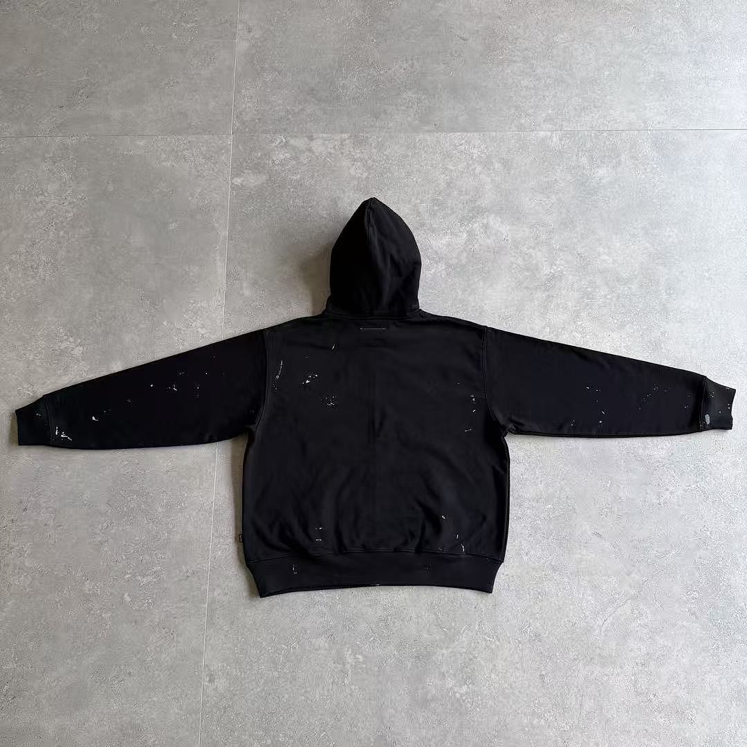 Supreme MM6 ZIP UP HOODIE BEST Black ! - Image 8