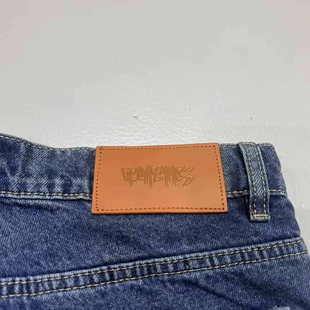 Up In Flames Denim Shorts - Image 14