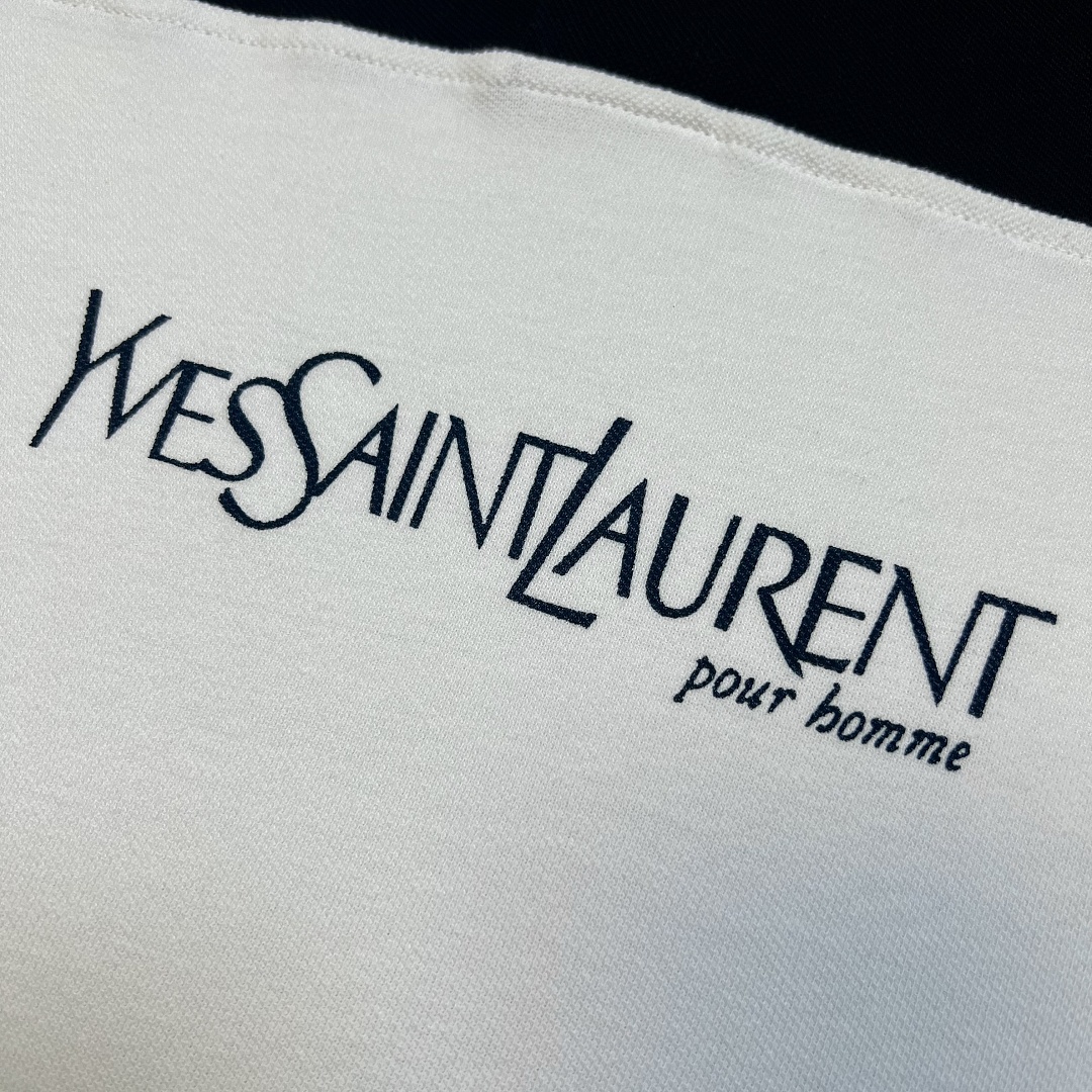 Saint Laurent YSL Vintage Polos (White) - Image 13