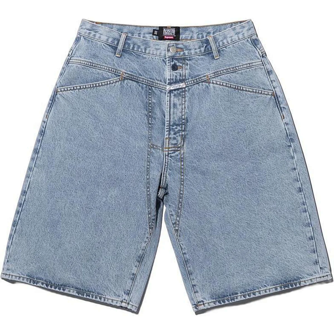 Supreme FG X-Seam Baggy Denim Short - Image 25