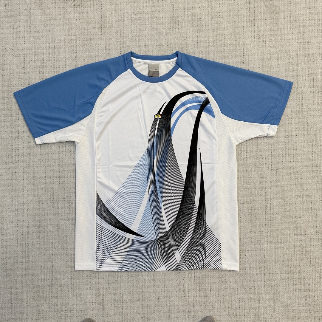 Nike Tn Jersey (White And Blue) - Image 4