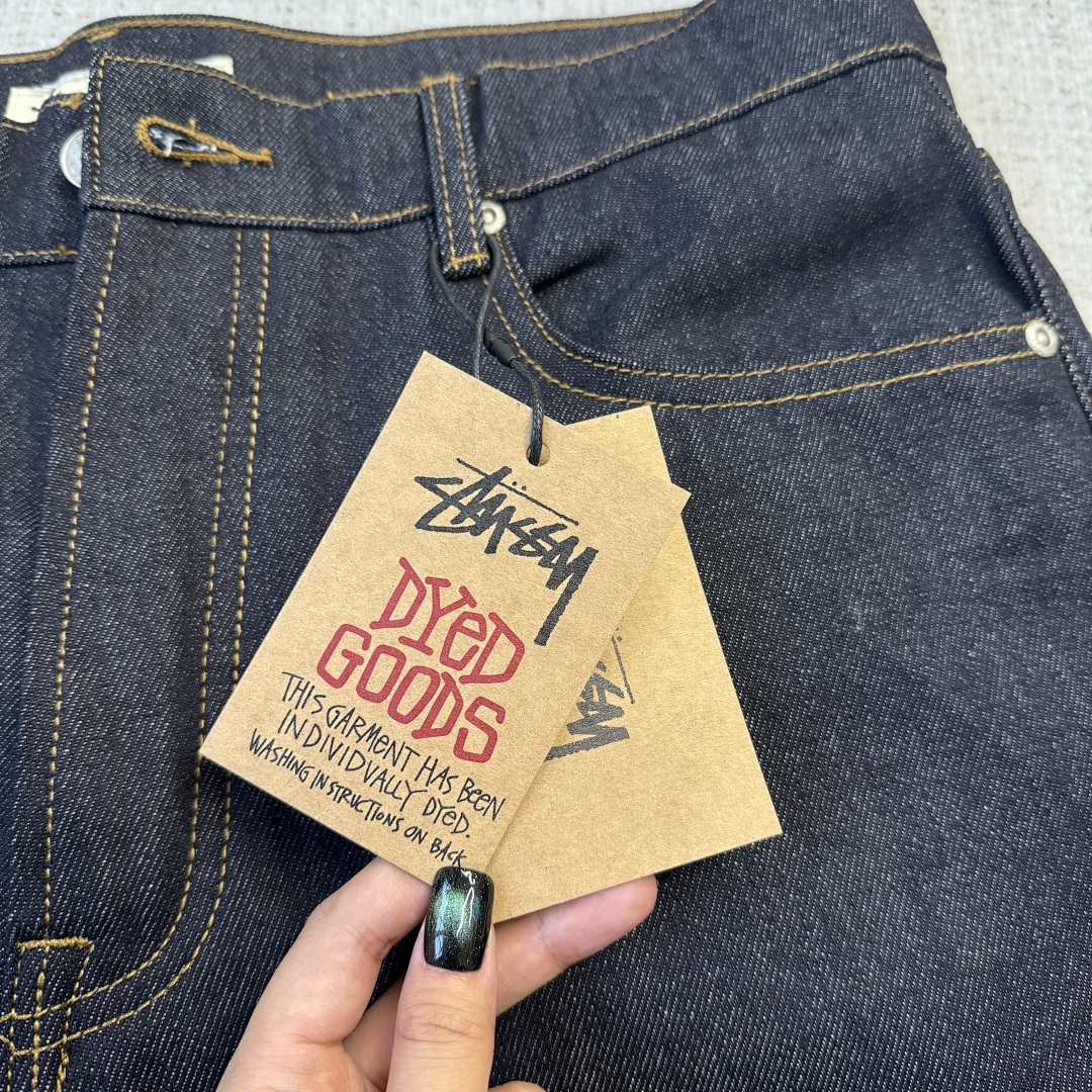 Stussy BIG OL' SHORT DENIM (Best Quality) - Image 15