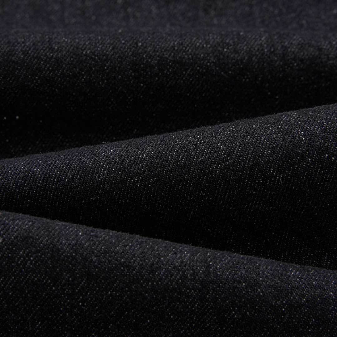 Unbranded Black Multi-Button Wide-Leg Jeans - Image 12