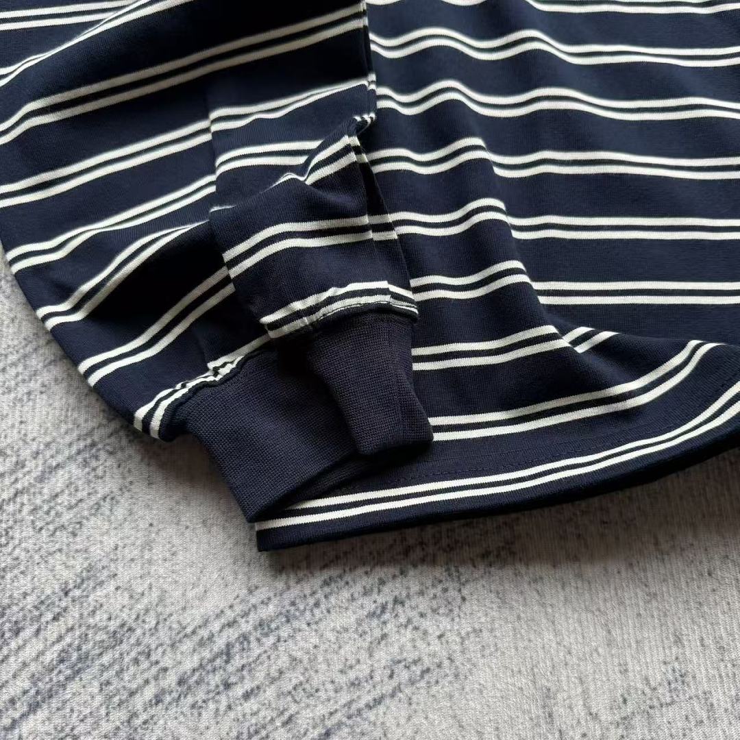 Firemade Fyredwrld Striped Long Sleeve Navy (Inspired By Colehenry) - Image 4