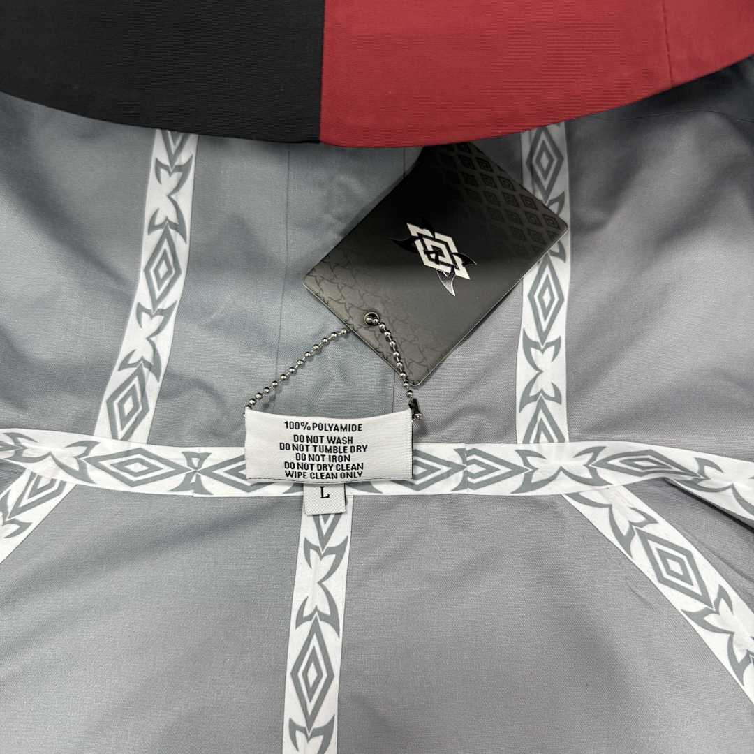 Mertra x Umbro Technical Jacket (Black & red) - Image 12