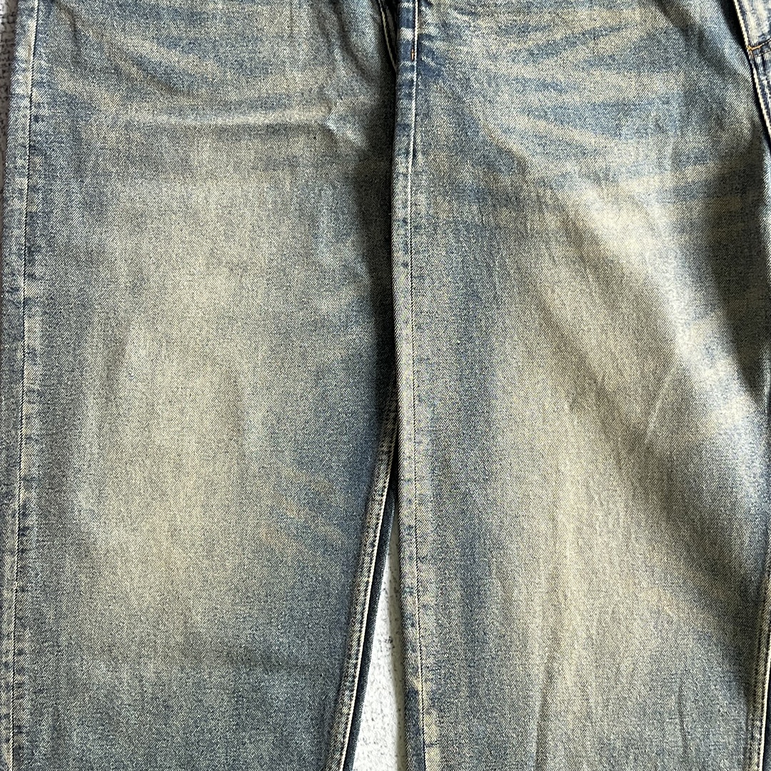 Carhartt Distressed Vintage Washed Blue Jeans - Image 14