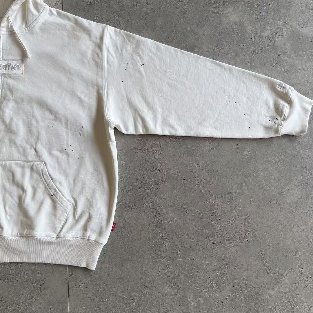 Supreme MM6 ZIP UP HOODIE BEST White ! - Image 20