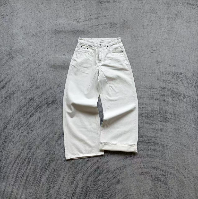 Firemade Fyredwrld Cream Selvedge Denim Jeans - Image 13