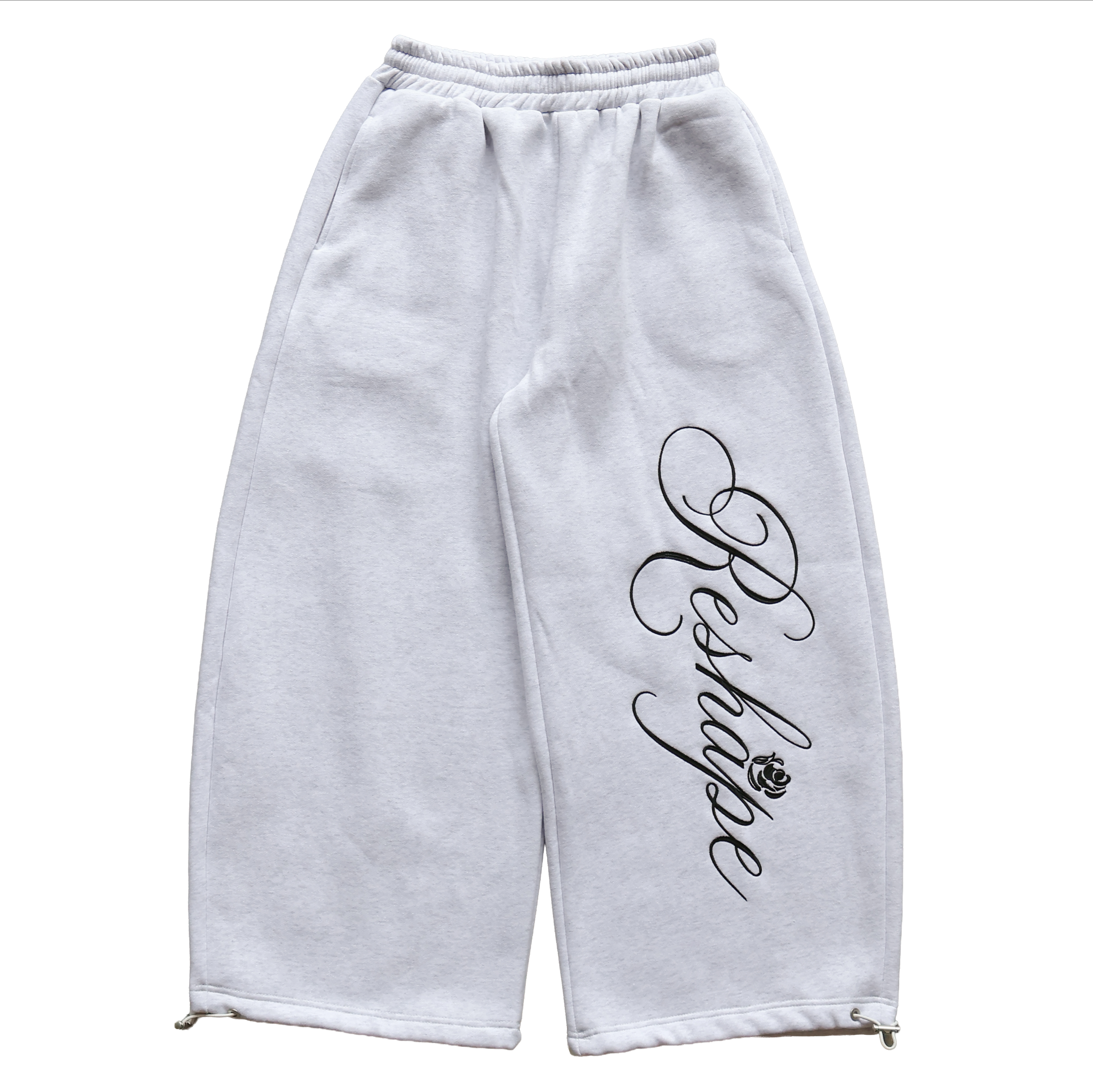 Thorn Rose Baggy Pants (Grey) - Image 12
