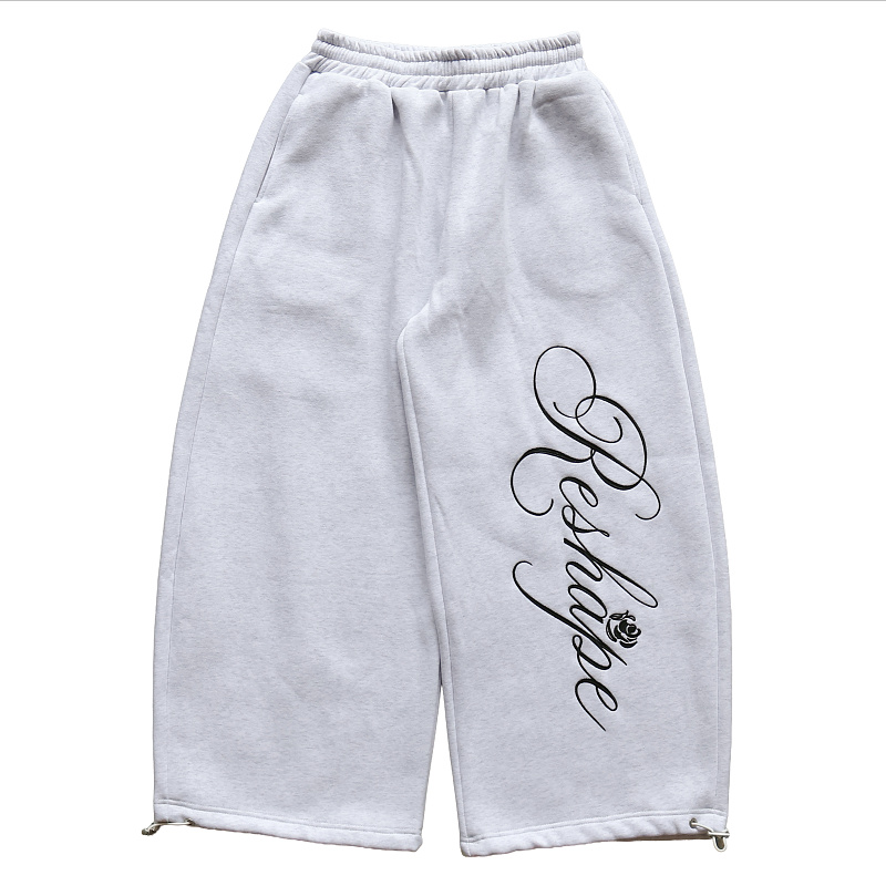 Thorn Rose Baggy Pants (Grey)