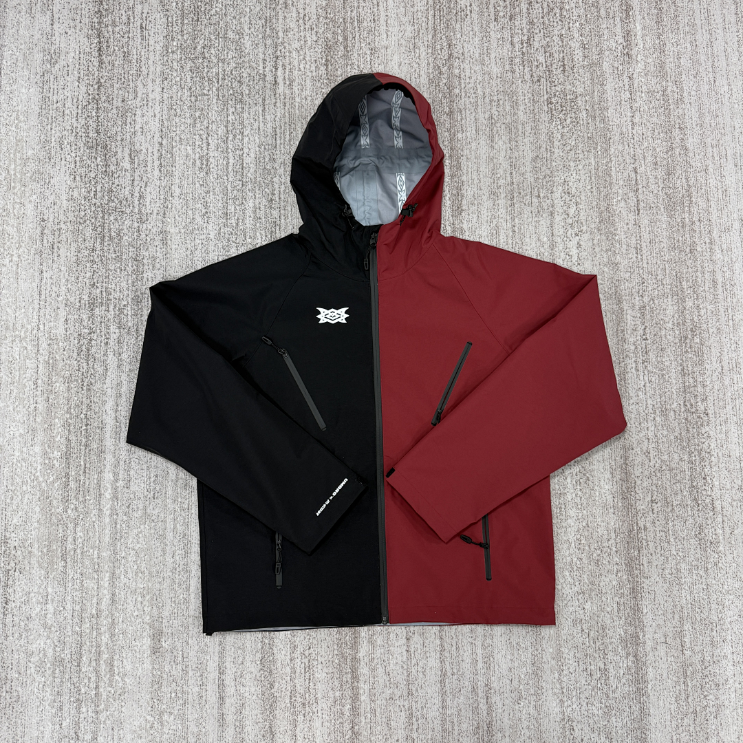 Mertra x Umbro Technical Jacket (Black & red) - Image 2