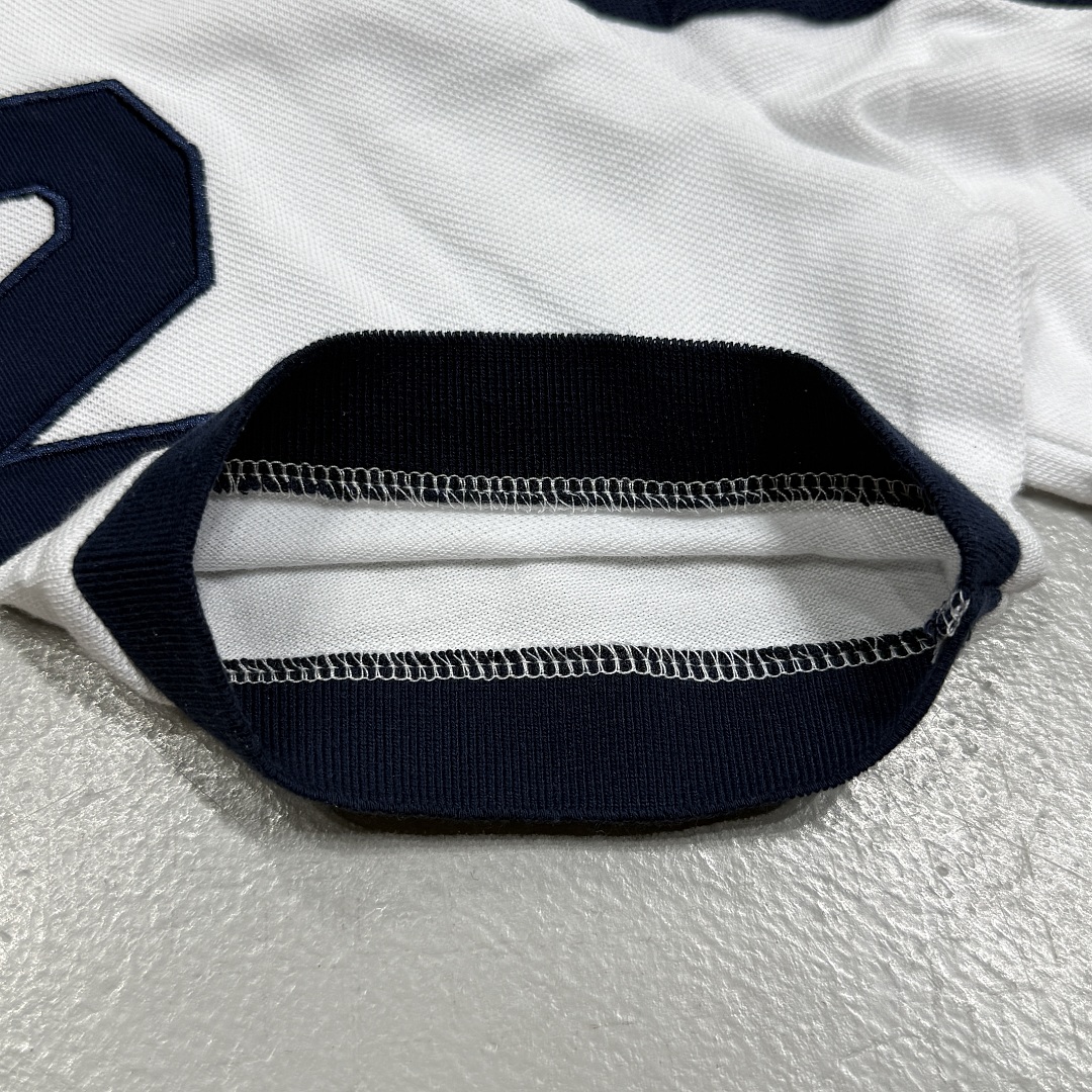 Ralph Lauren Pa Geezer Polo "White Navy" Short Sleeves - Image 9
