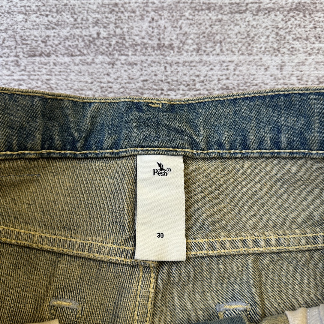 Peso Stone Wash Baggy Jeans - Image 9