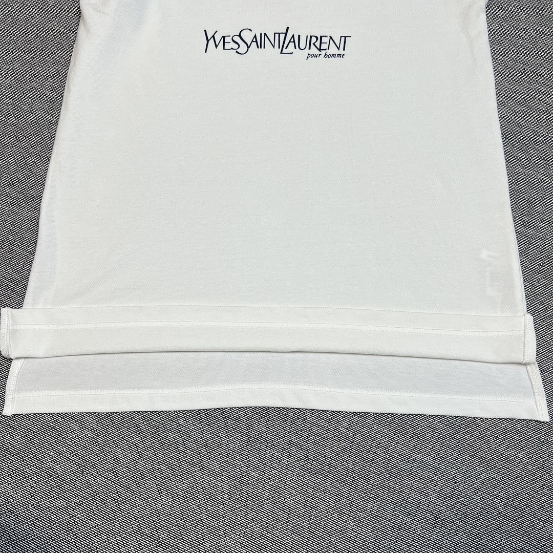 Saint Laurent YSL Vintage Polos (White) - Image 14