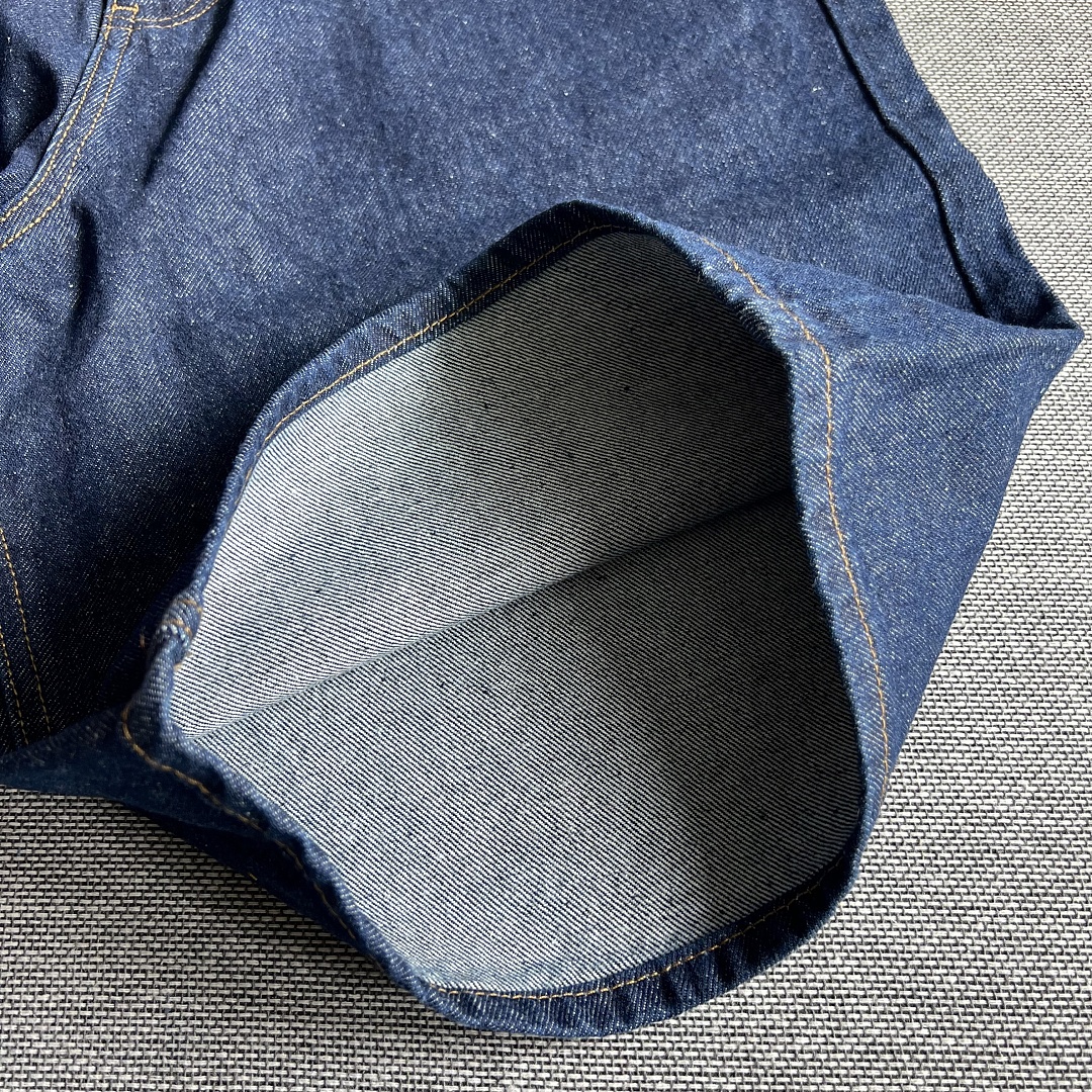 Up In Flames short Logo Jorts - Indigo - Image 13