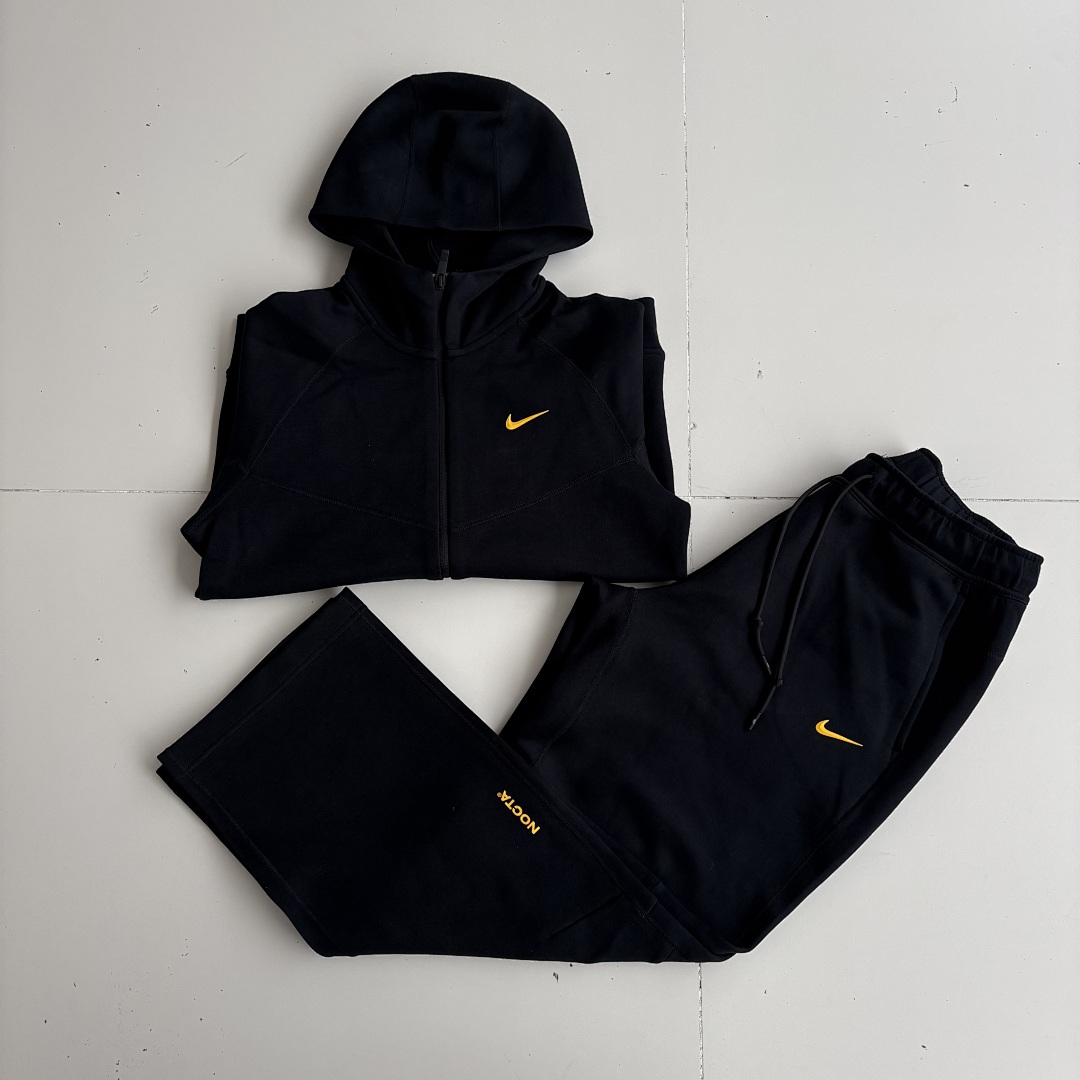 Nike Tech Fleece Tracksuit (Black) - Image 6