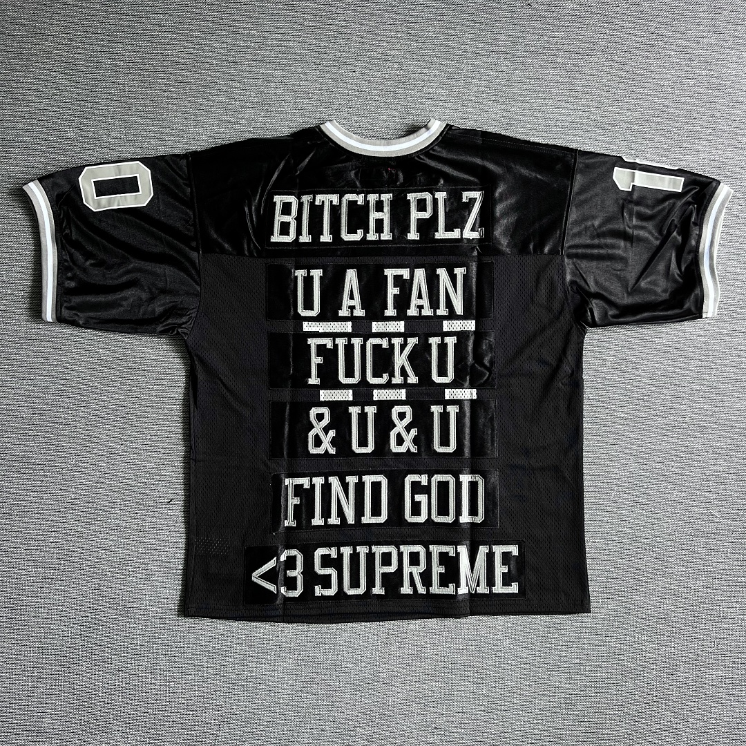 Supreme Find God Football Jersey - Image 11