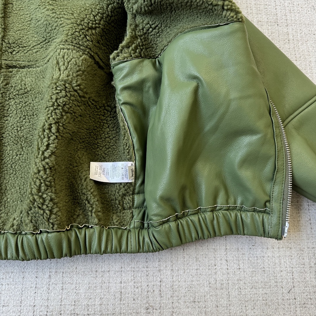 Stussy jacket (real leather) - Image 14
