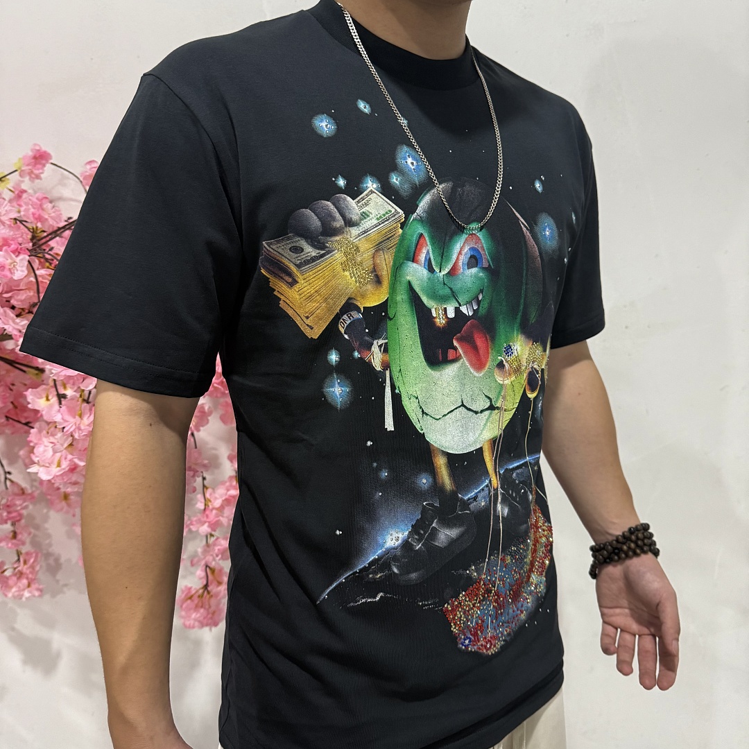 Supreme /SALEM World Money Tee (Black) - Image 7