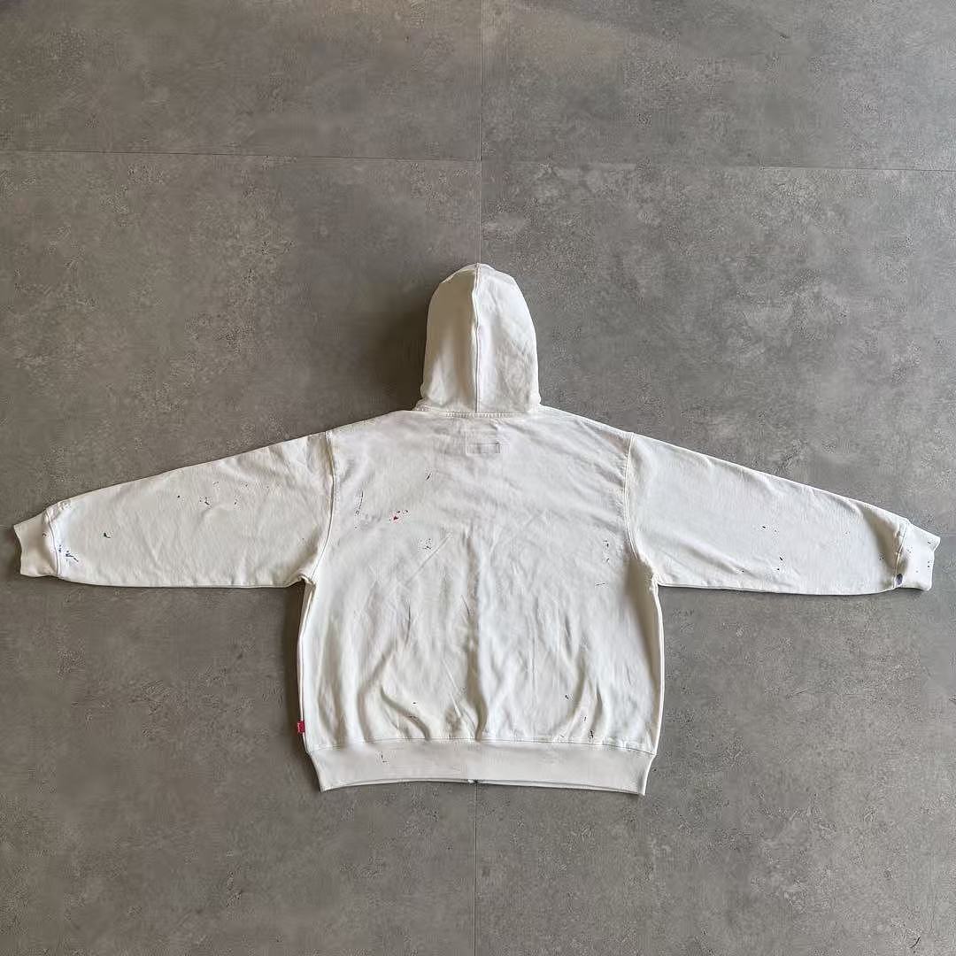 Supreme MM6 ZIP UP HOODIE BEST White ! - Image 6