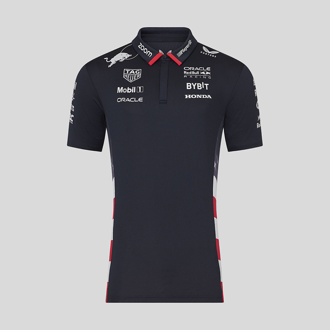 F1 S-5XL Red POLO, photo 1