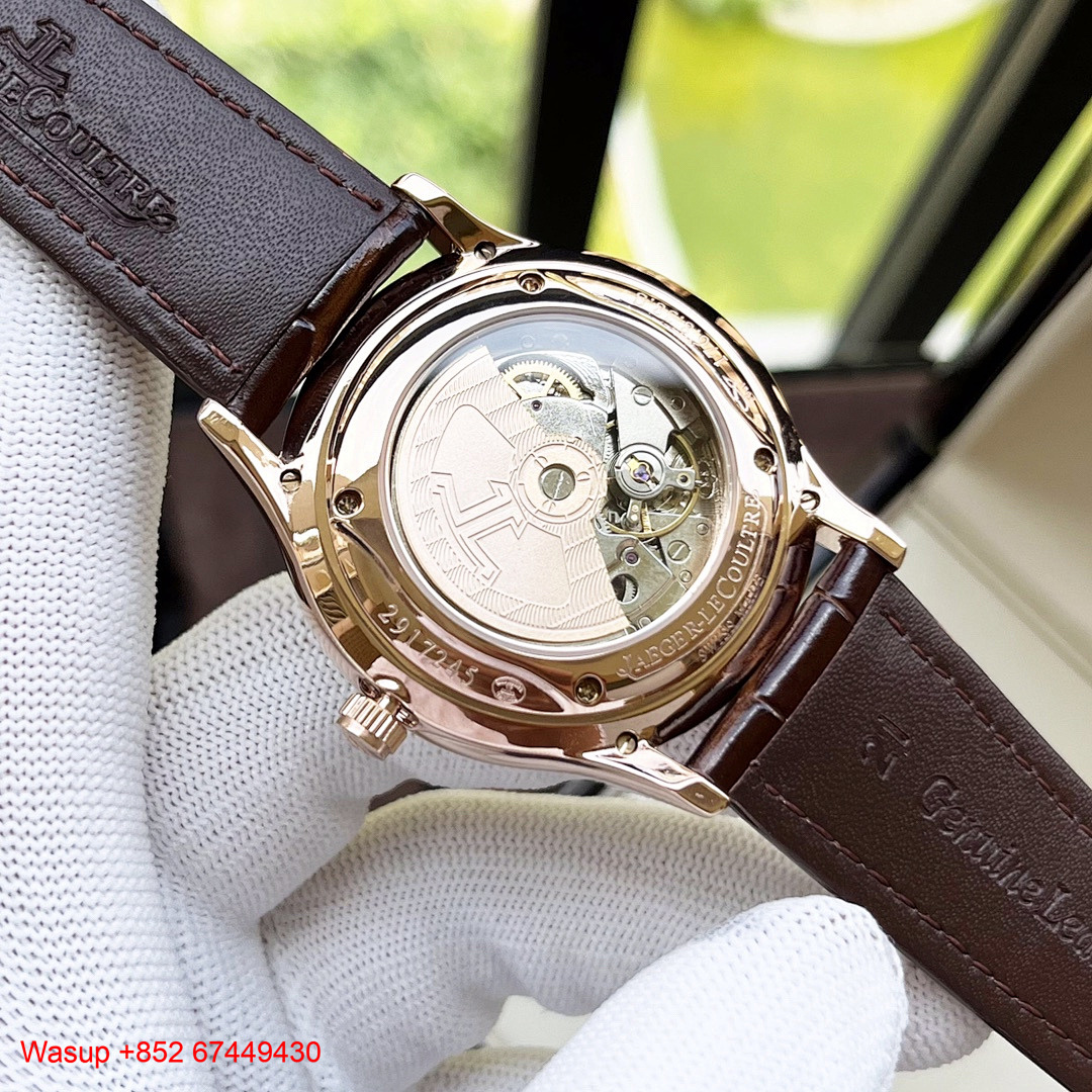 Other Jaeger LeCoultre Geophysic 42Mm Universal Time Q8108420 White Dial Leather Band - Image 3