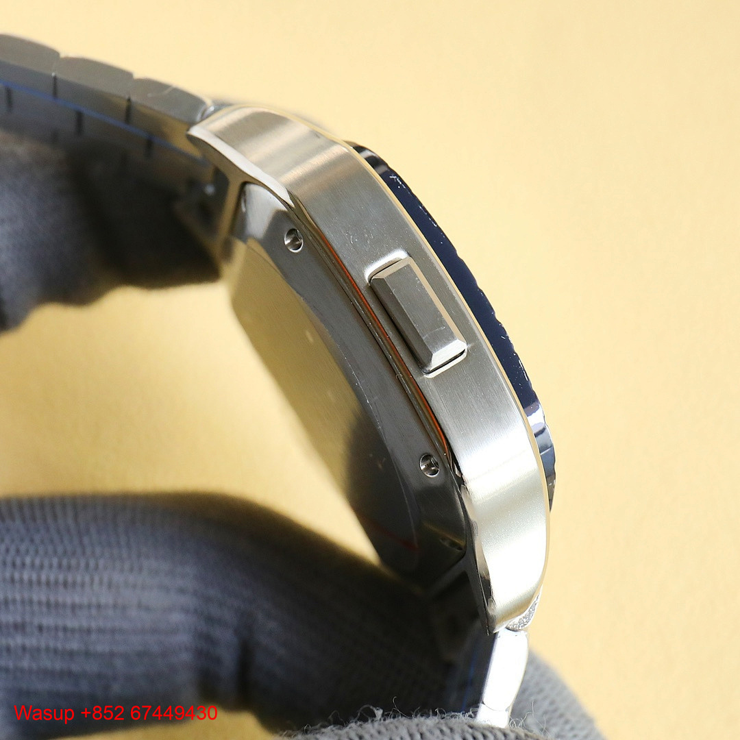 Other Santos De Cartier Chronograph WSSA0017 (Blue) - Image 5