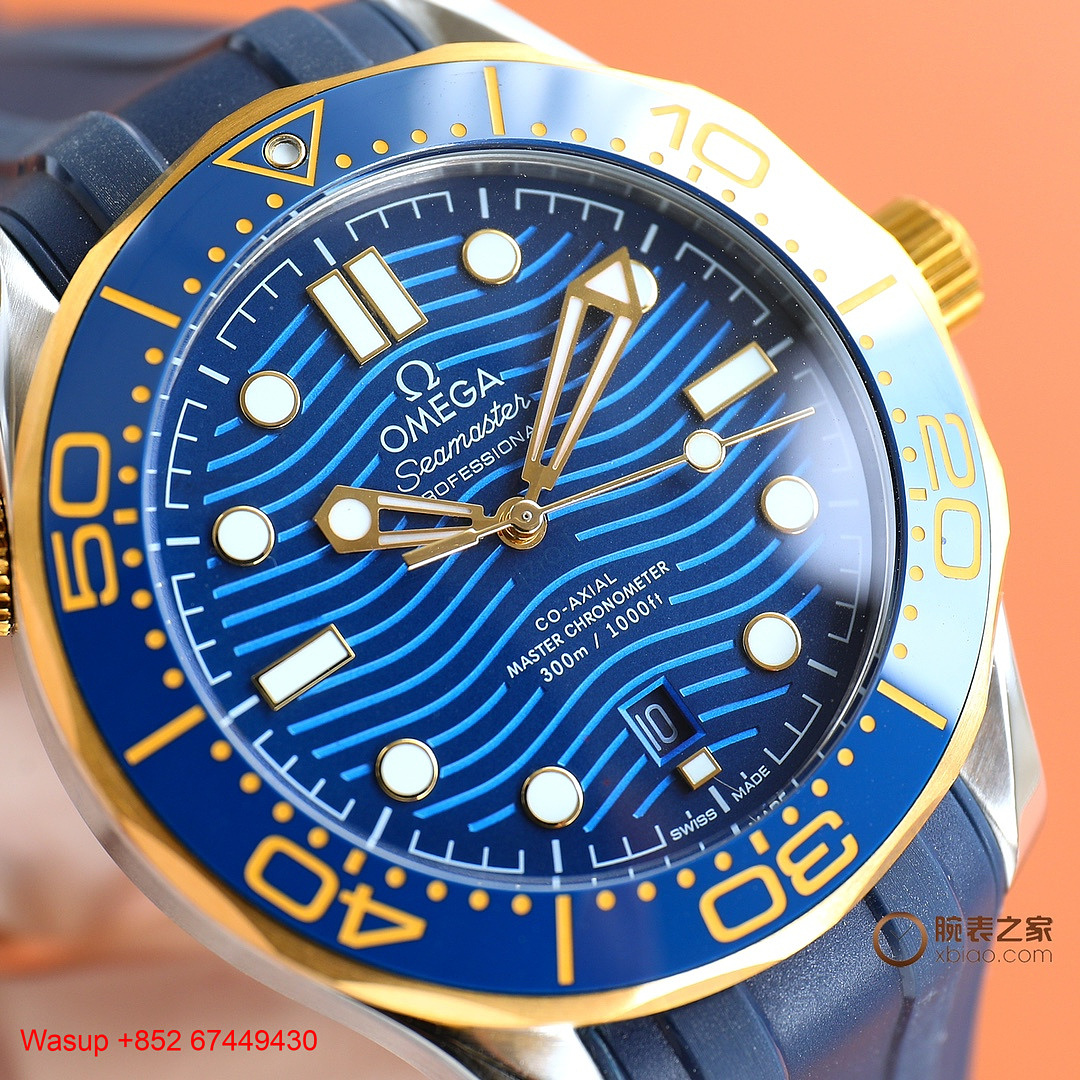 Other Omega Seamaster Diver 300M 210.22.42.20. 03.002 Blue Dial - Image 7