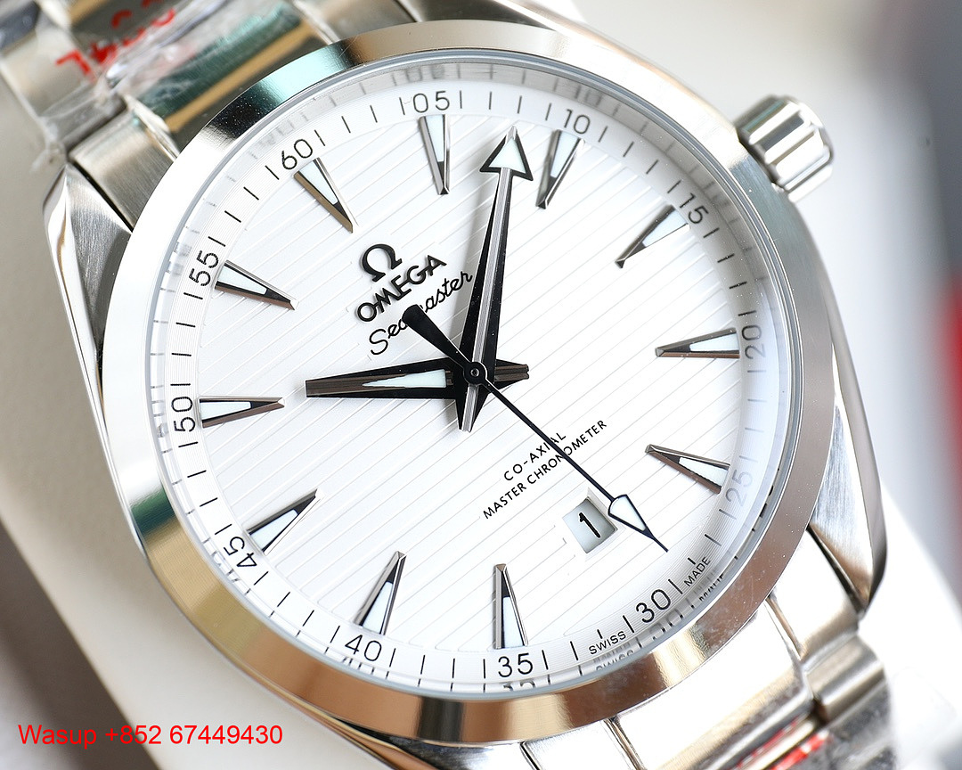 Other Omega Seamaster 150M White Dial Black Hand Steel Band - Image 8